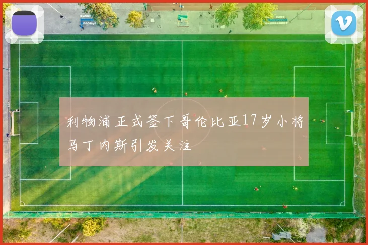 利物浦正式签下哥伦比亚17岁小将马丁内斯引发关注